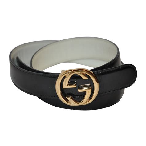 gucci signature belt gold